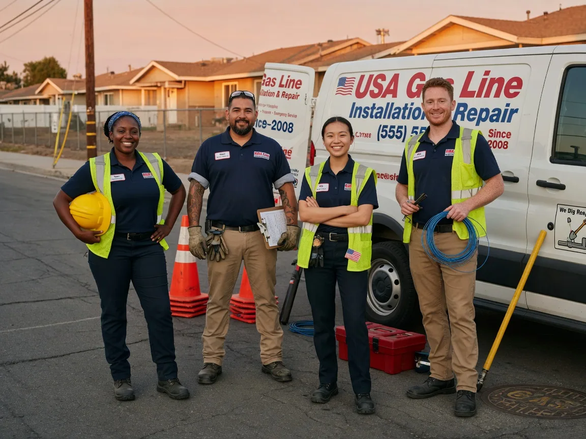 Gas Line Installation company in Glasston, ND